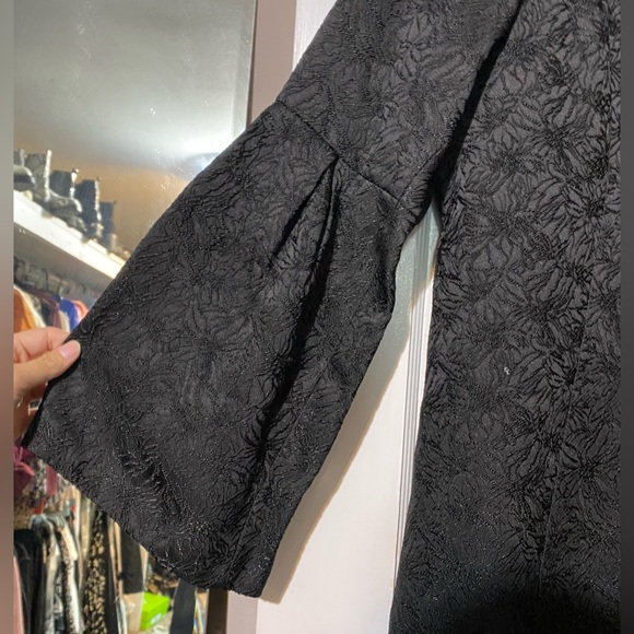 Black embroidered Calvin Klein jacket - Picture 4 of 4